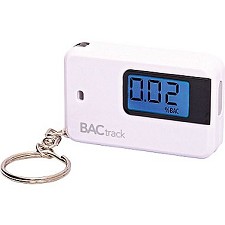 BacTrack GO Keychain Breathalyzer - White