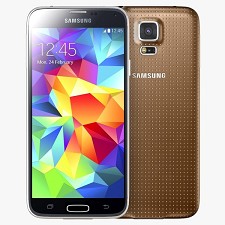 Tlphone Samsung Galaxy S5 16GB SM-G900 (Dverrouill) - Noir/Or