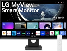 Moniteur DEL 27'' 27SR50F-B Full HD IPS Smart TV Wi-Fi MyView LG - NEUF