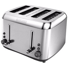 Black & Decker Toaster 4-slice TR6490SKT 4-slice Stainless Steel
