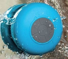 Haut Parleur Pour Douche Bluetooth Rsistant  L'eau - Bleu