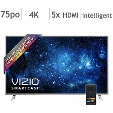 LED Television 75'' P75-C1 4K UHD HDR 240hz SmartCast Vizio