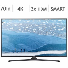 LED Television 70'' UN70KU6290 Wi-Fi 4K UHD Smart LED Samsung