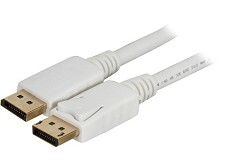 DisplayPort  DisplayPort Male  Male DP-DP 1.8M / 6 Pied