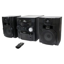 RCA RS2867B Audio System 5 CD  Bluetooth 300W With AM/FM Radio
