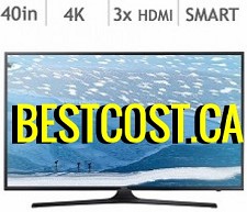 Samsung UN40KU6270 40'' Wi-Fi 4K UHD Smart LED TV 120CMR