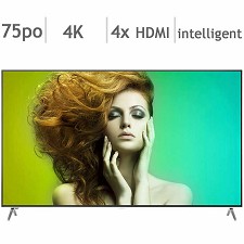 Sharp 75'' LC-75N8000U 4K UHD HDR 120Hz LED Smart TV