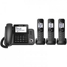 Cordless telephone KX-TG133C6.0 answering black