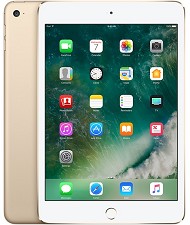 Apple iPad Mini 4 Retina A8 32GB Wi-Fi  BLANC / OR MNY32CL/A 
