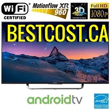 Tlvision DEL 50'' KDL-50W800C 1080p 3D 120hz Android TV Wi-Fi Sony