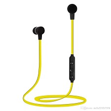 Wireless Hi-Fi Bluetooth 4.1 Sport Earphones - Yellow