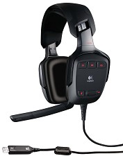 Logitech 7.1 Surround Sound Over-Ear Gaming Headset G35 981-000116 